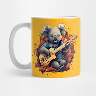 koala play guitar Mug